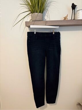 Liverpool Jeans Company Black Skinny Stretch Jeans pull on #5